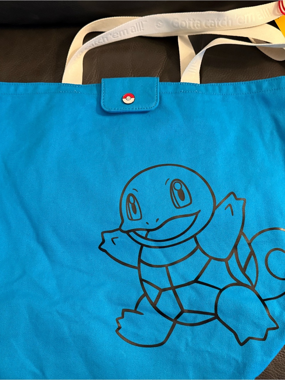 Blue Pokémon Squirtle Canvas Tote Pokémon x Target collaboration